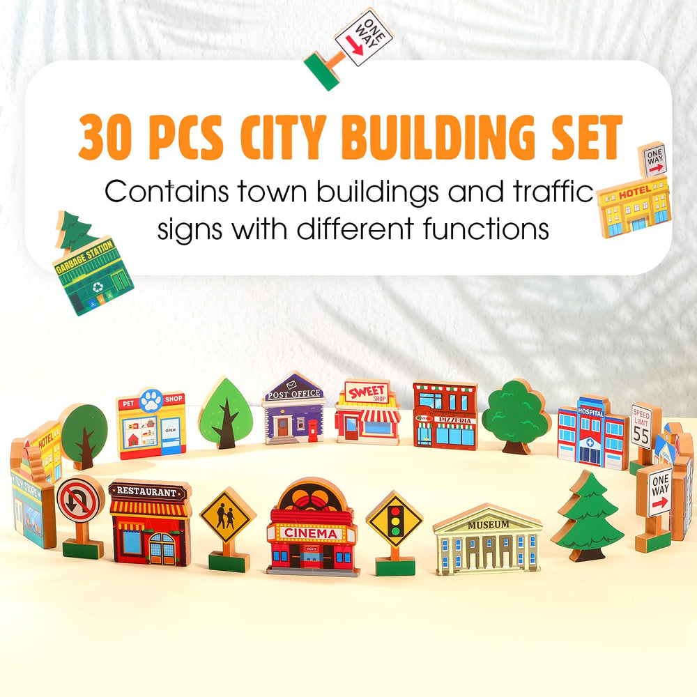 Blosssound traffic signs set — teaches basic traffic concepts during play.