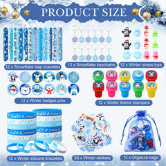 Blosssound winter silicone bracelets offer durable wearable accents for prizes.