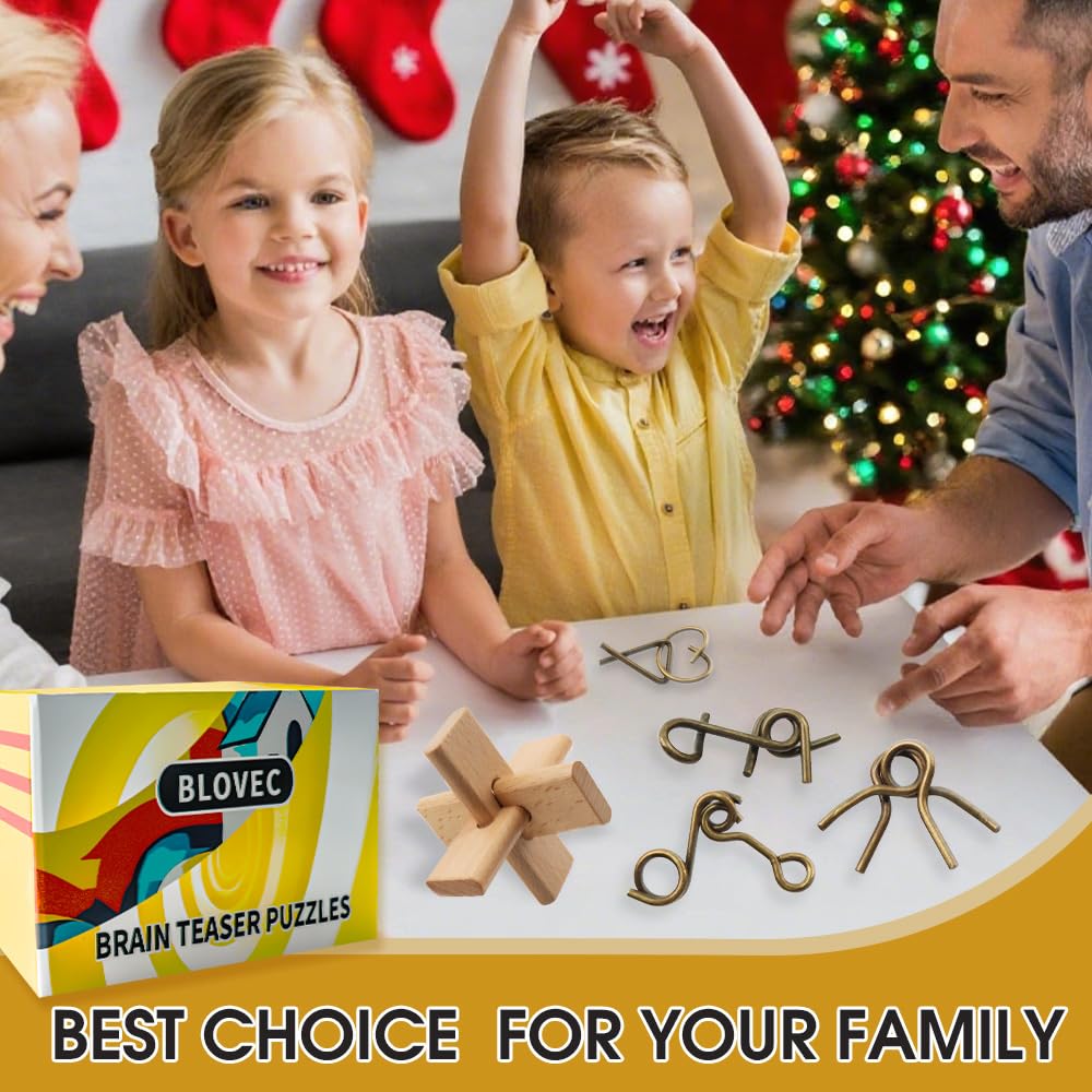Blovec family game night puzzle collection arranged for group play.