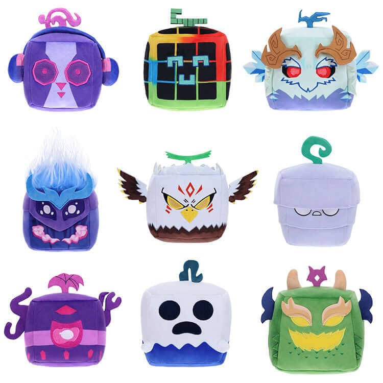 Series 3 mystery fruit plush in full color, great for collectors