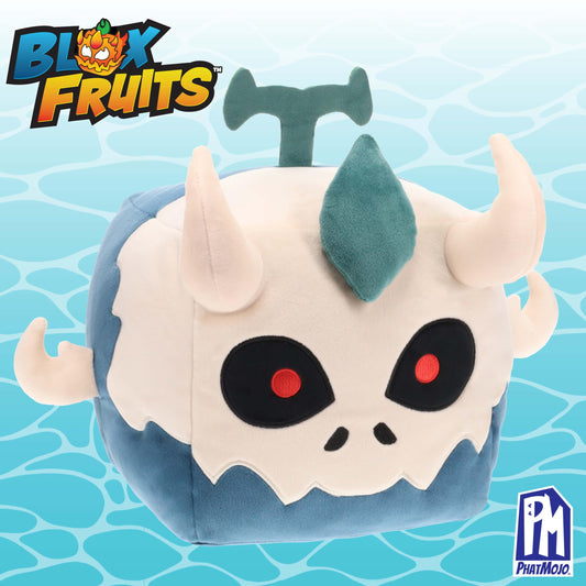 Blox Fruits T-Rex Huge Plush side view highlights dimensional 3D details.