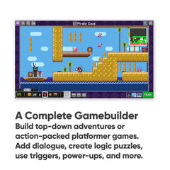 Bloxels arcade publish menu enables sharing finished games.