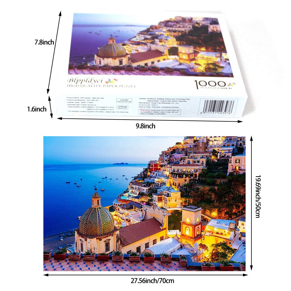 Blppldyci Dreamy Positano puzzle assembly capturing creative focus