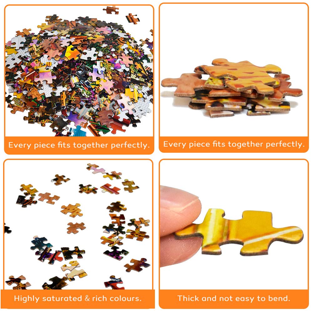 Blppldyci Dreamy Positano puzzle box is sturdy and travel friendly