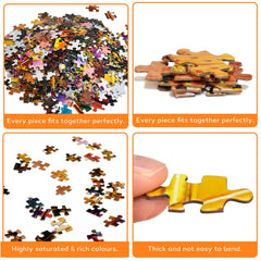Blppldyci Dreamy Positano puzzle box is sturdy and travel friendly