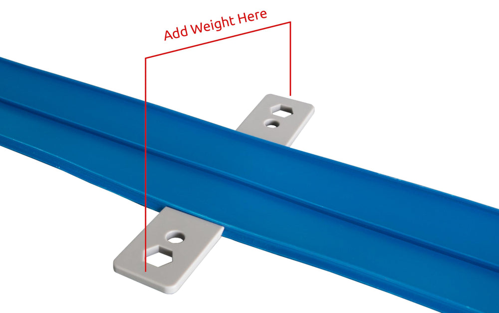Blu Track indoor-outdoor play suitable for homes and patios.