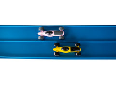 Blu Track racer cars sold separately for upgrades.