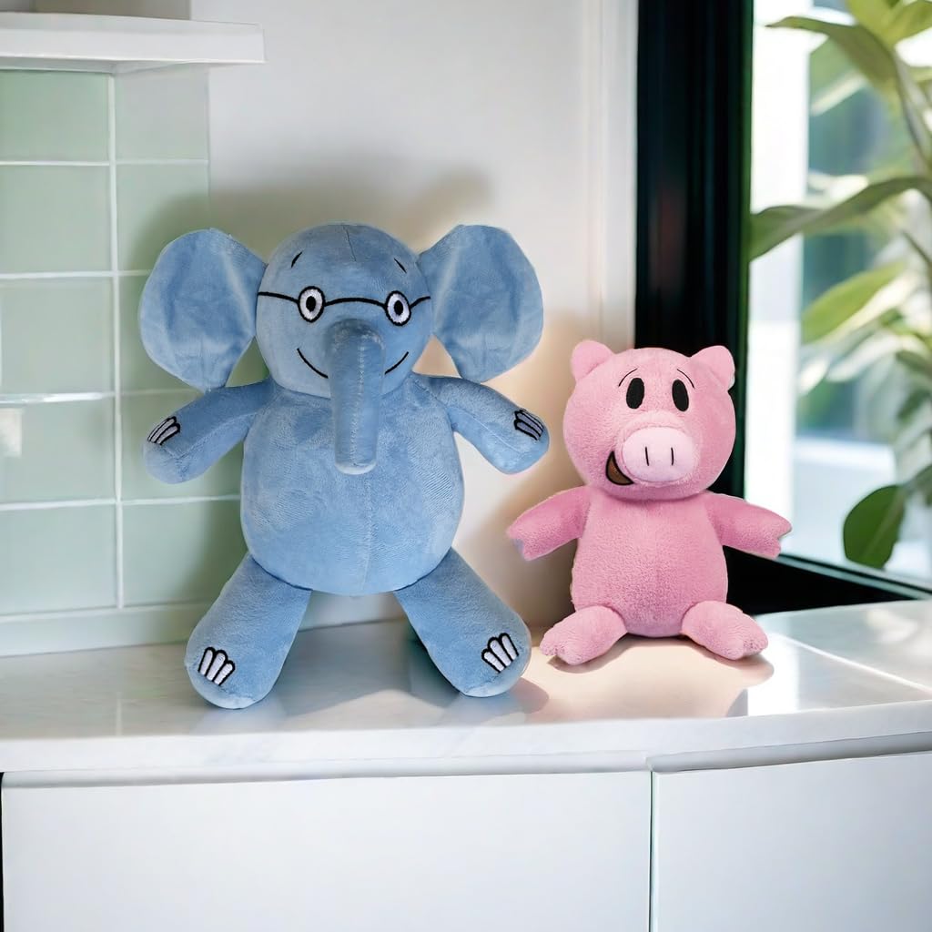 Blue elephant plush toy close-up fur detail for premium softness.