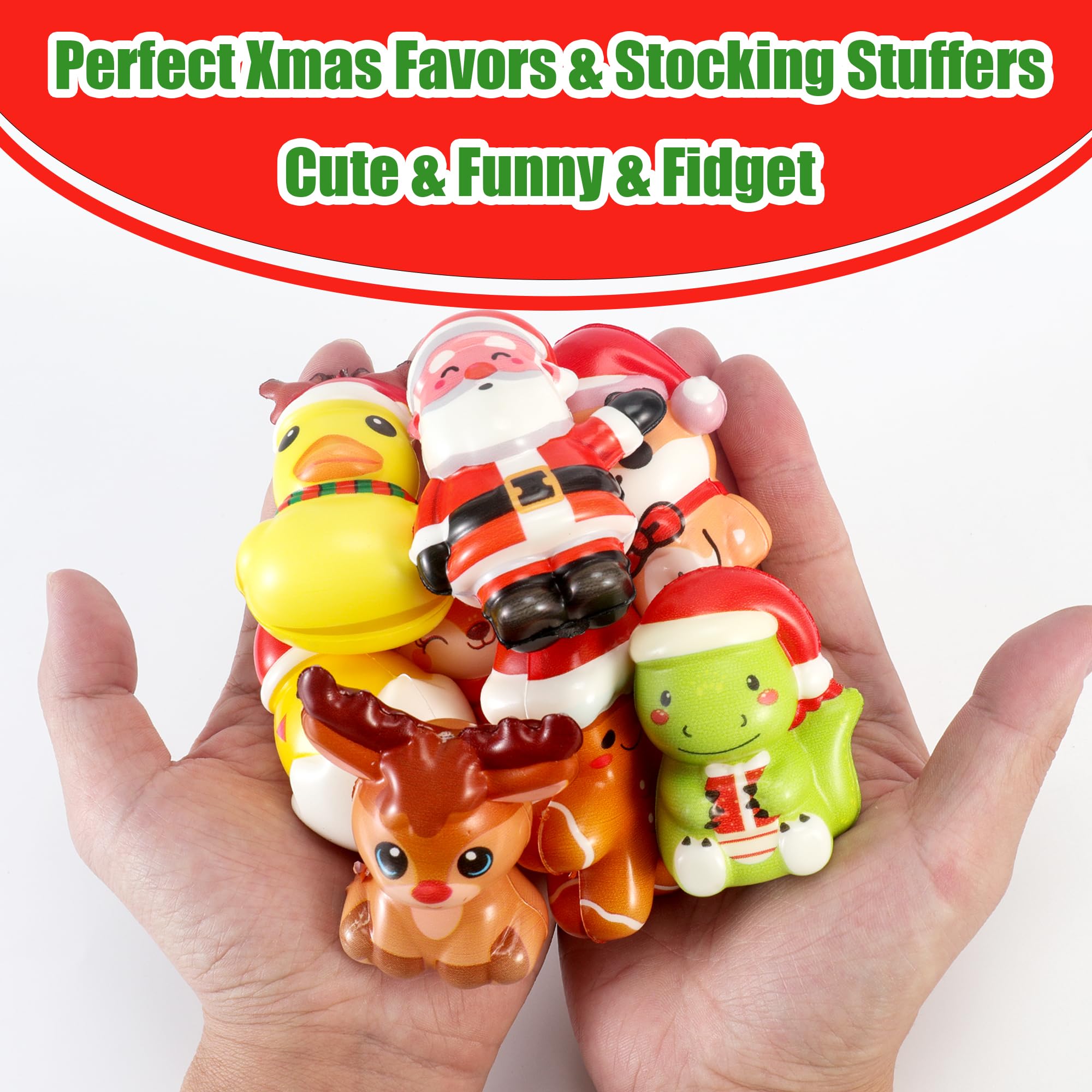 Blue Hydrangea Gingerbread-Man squishy toy inspires imaginative play and stress relief.