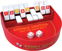 Blue Orange Double Shutter box with colorful tiles ready for strategic play