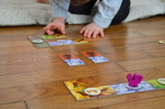 Dragomino illustrated rules booklet for easy learning.