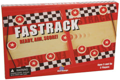 Blue Orange Fastrack board and track ready for fast two-player action