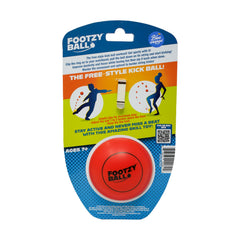 FootzyBall packable, lightweight design fits into bags for travel.
