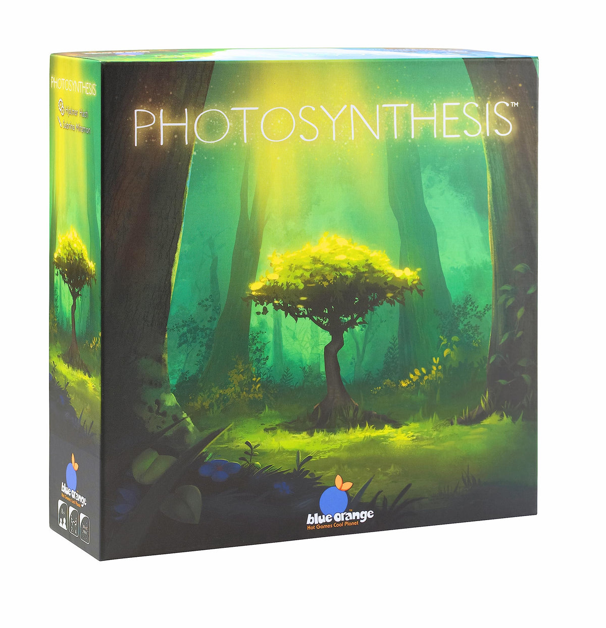 Blue Orange Photosynthesis forest scene on the board highlighting evolving strategy.
