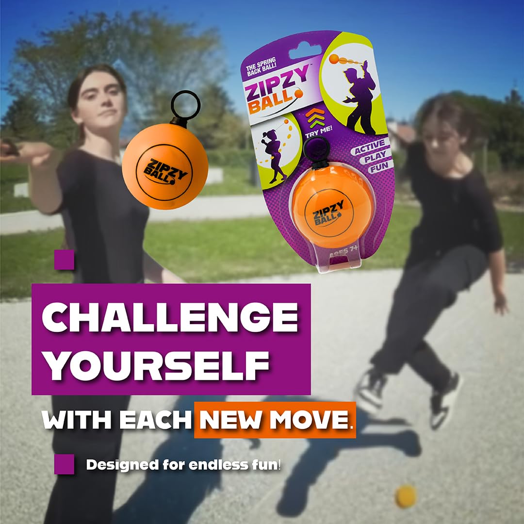 Blue Orange ZipzyBall left-right hand play for improved dexterity.