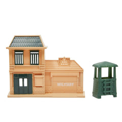 Blue Panda green army figures invite dynamic group play and collaborative missions.