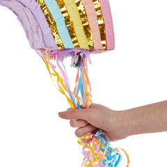 Blue Panda pull-string pinata interactive fun for guests of all ages