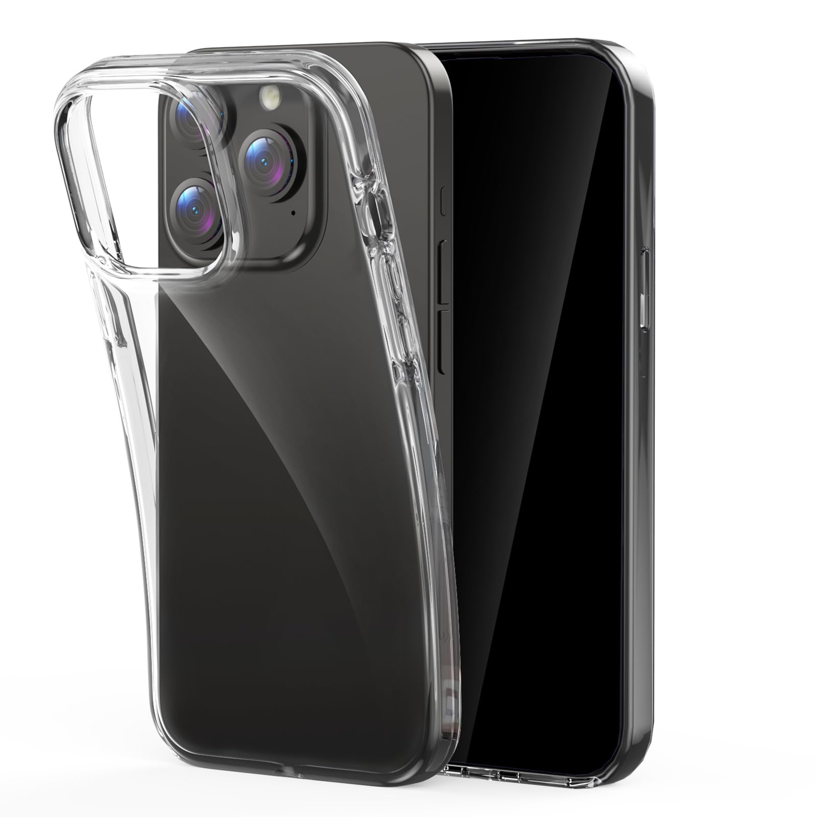 Blue Union fake phone dummy 15 Pro close-up screen showing glass-like finish