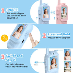 BlueFire lightweight units fit small hands for easy use
