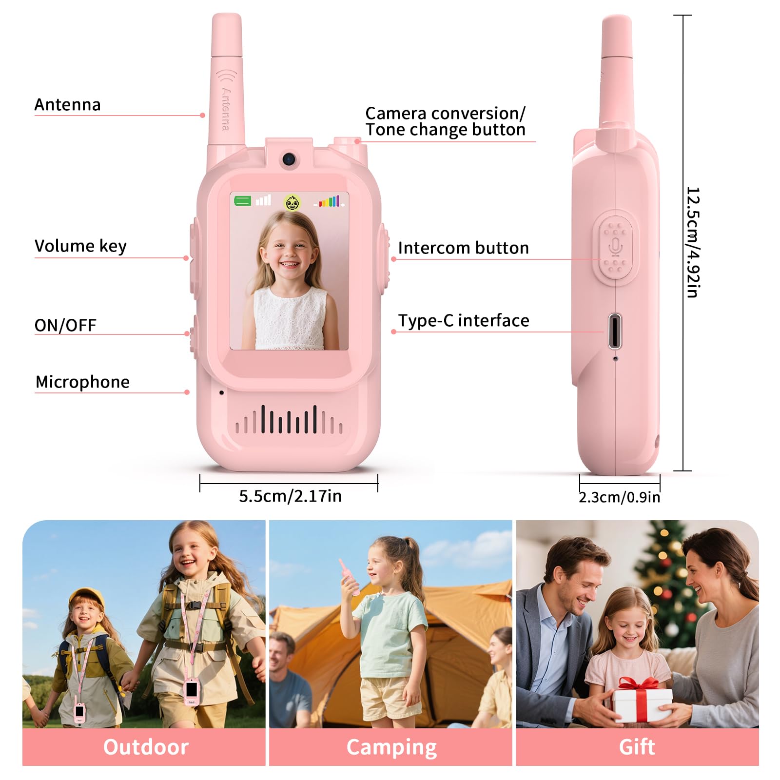 BlueFire kid-friendly design makes handling easy for little hands.
