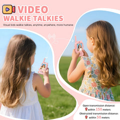 BlueFire pink screen device enables vivid video chats between friends.