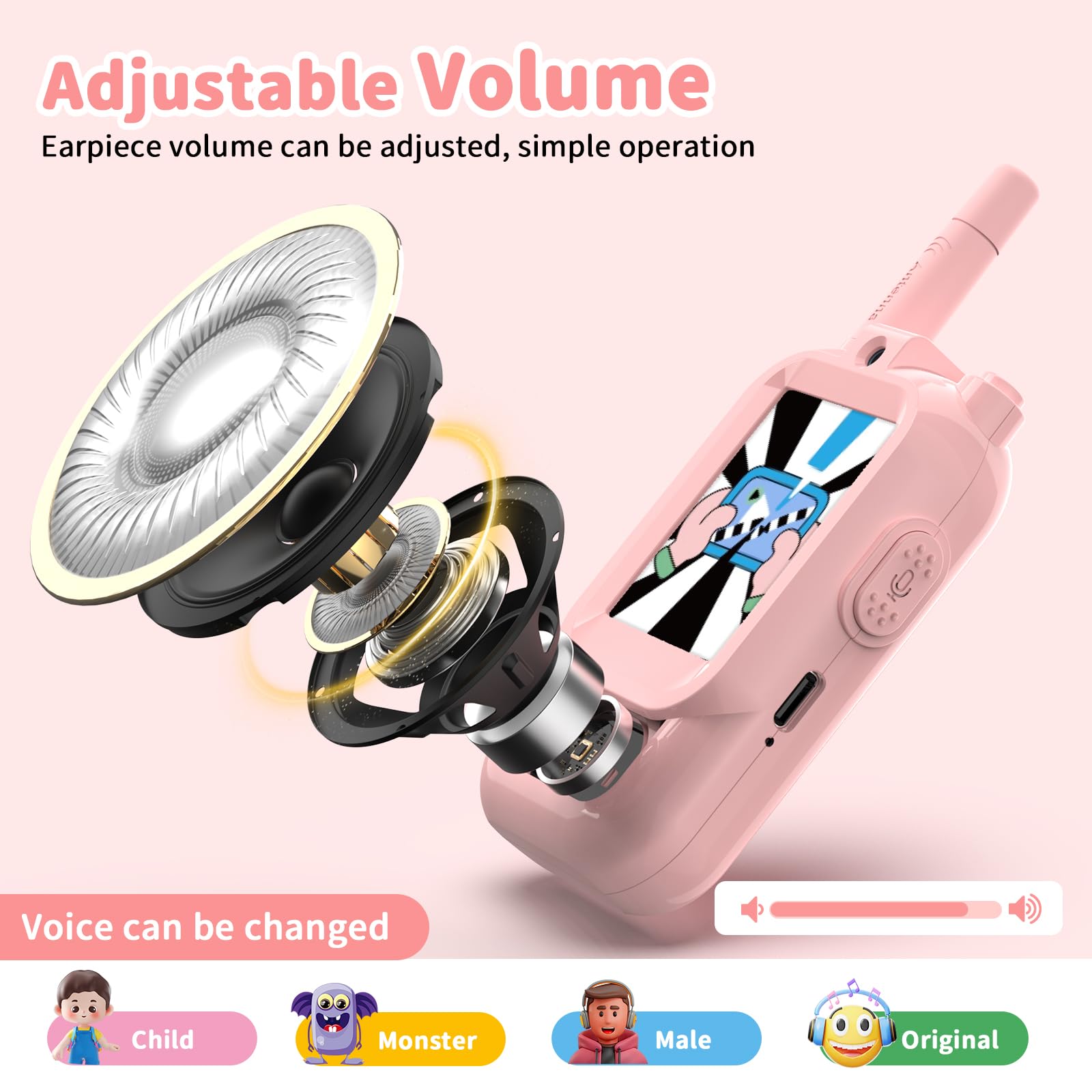 BlueFire voice changer modes spark playful role-play and laughs.