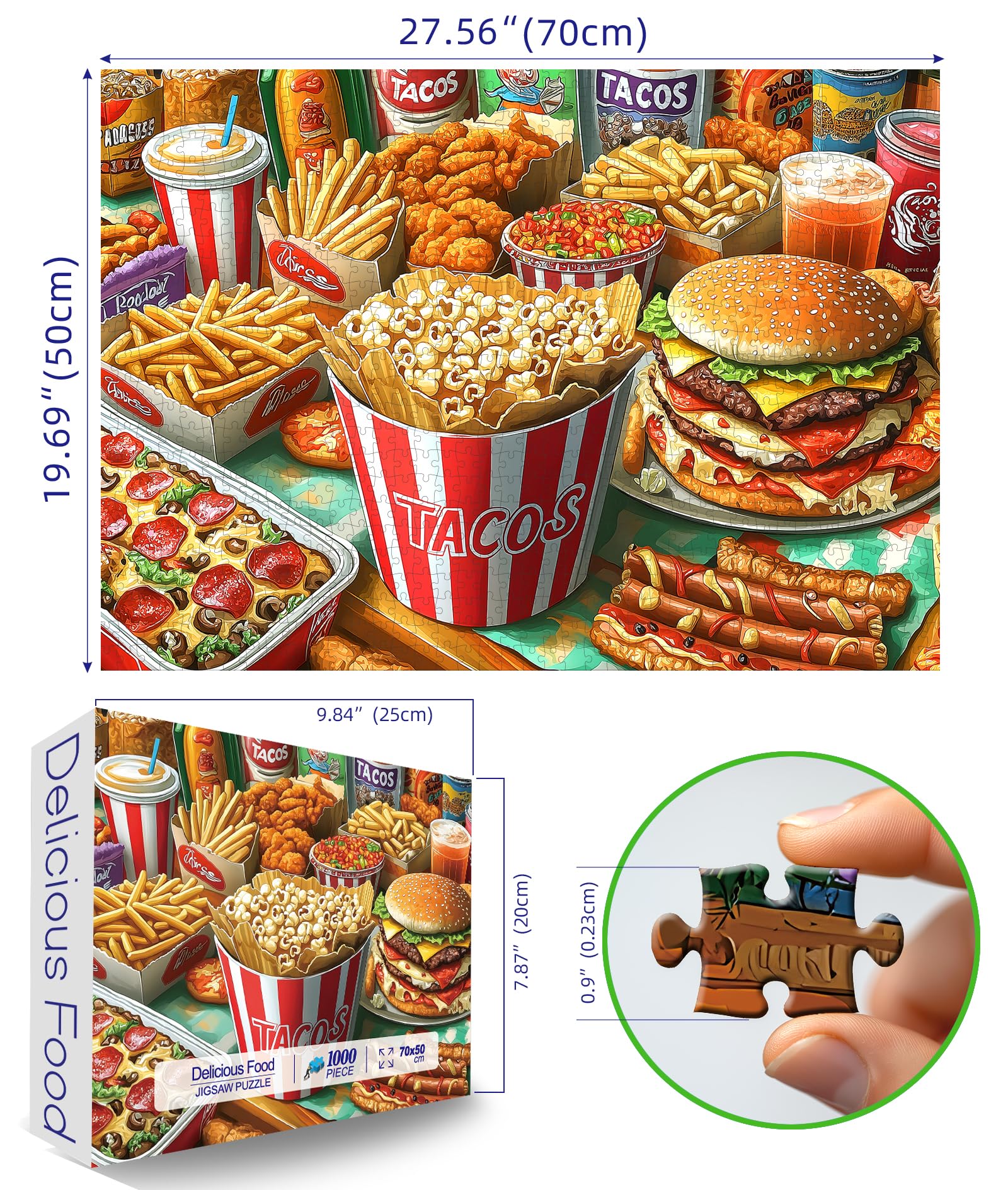 Blueforest detailed food-scene puzzle image for a challenging experience.