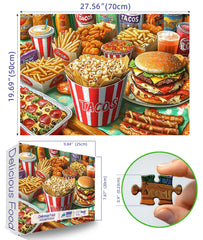 Blueforest detailed food-scene puzzle image for a challenging experience.