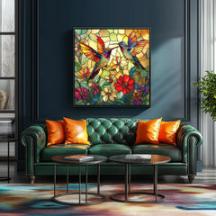 Blueforest frame-ready 20x20 puzzle showing gallery-worthy details