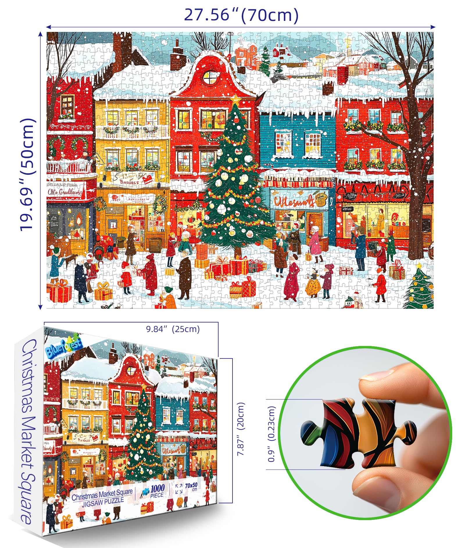 Blueforest gift-ready puzzle packaging—great for holidays and celebrations