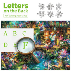 Blueforest high-res print quality puzzle image to preserve colors while solving.