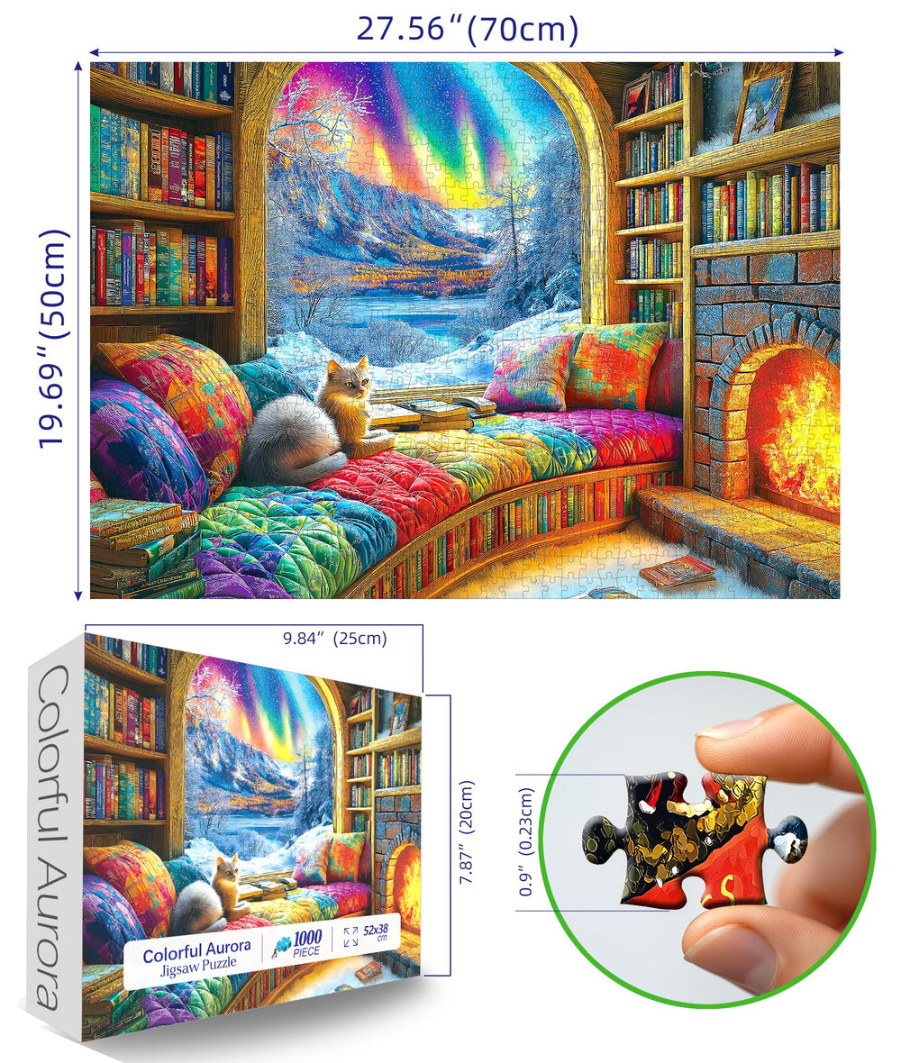 Blueforest letters-on-back puzzle design guides assembly for smoother completion