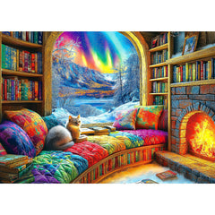 Blueforest Northern Lights landscape puzzle, 1000 pieces, ideal for immersive family nights