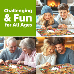 Blueforest gift-ready puzzle for food lovers and party hosts.
