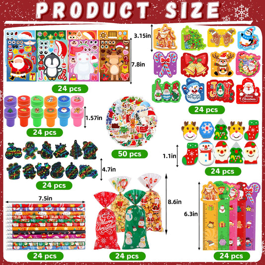 Bluegogo Christmas erasers ideal for students and holiday crafts with smooth erasing.