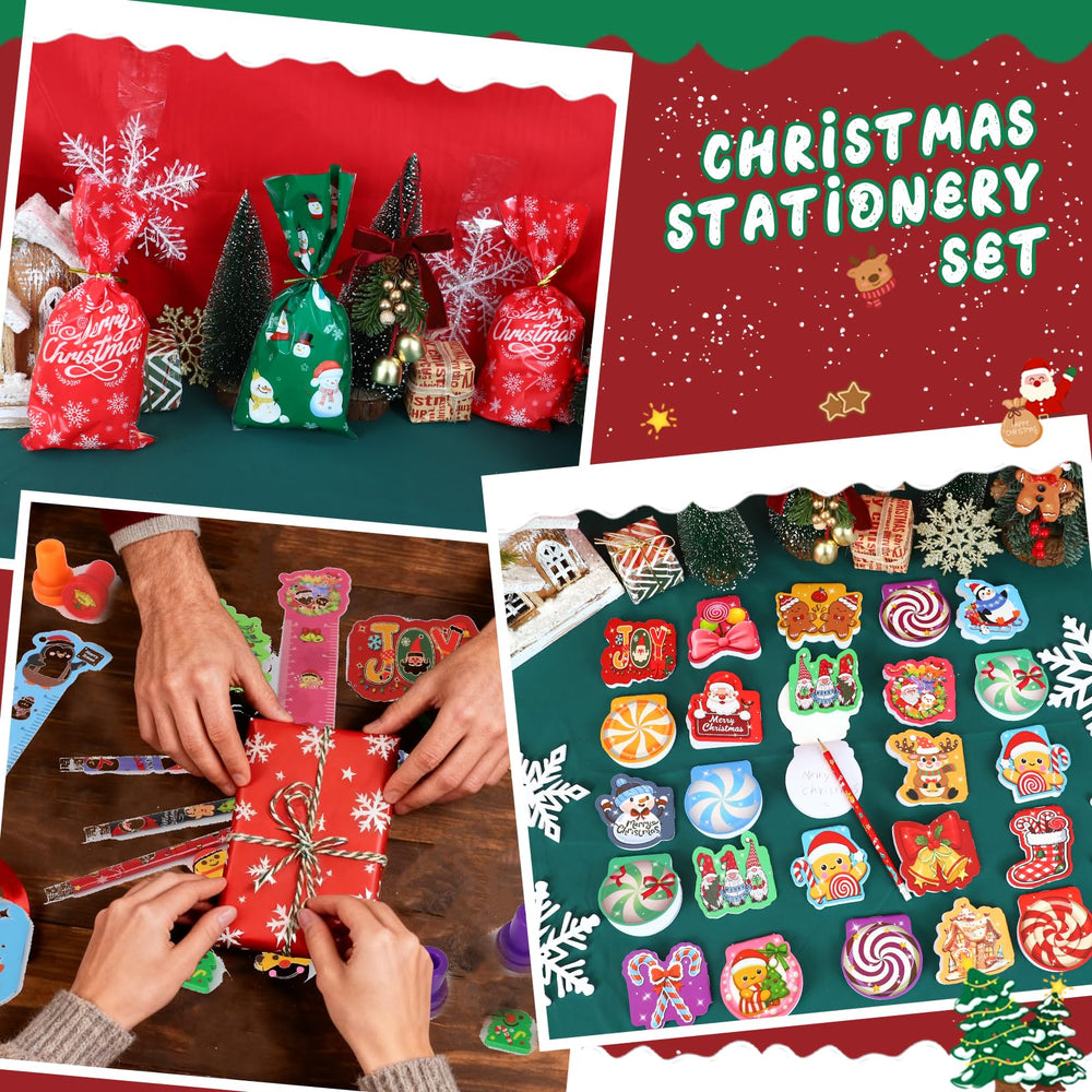 Bluegogo Christmas gift bags perfect for party prizes and classroom gifts.