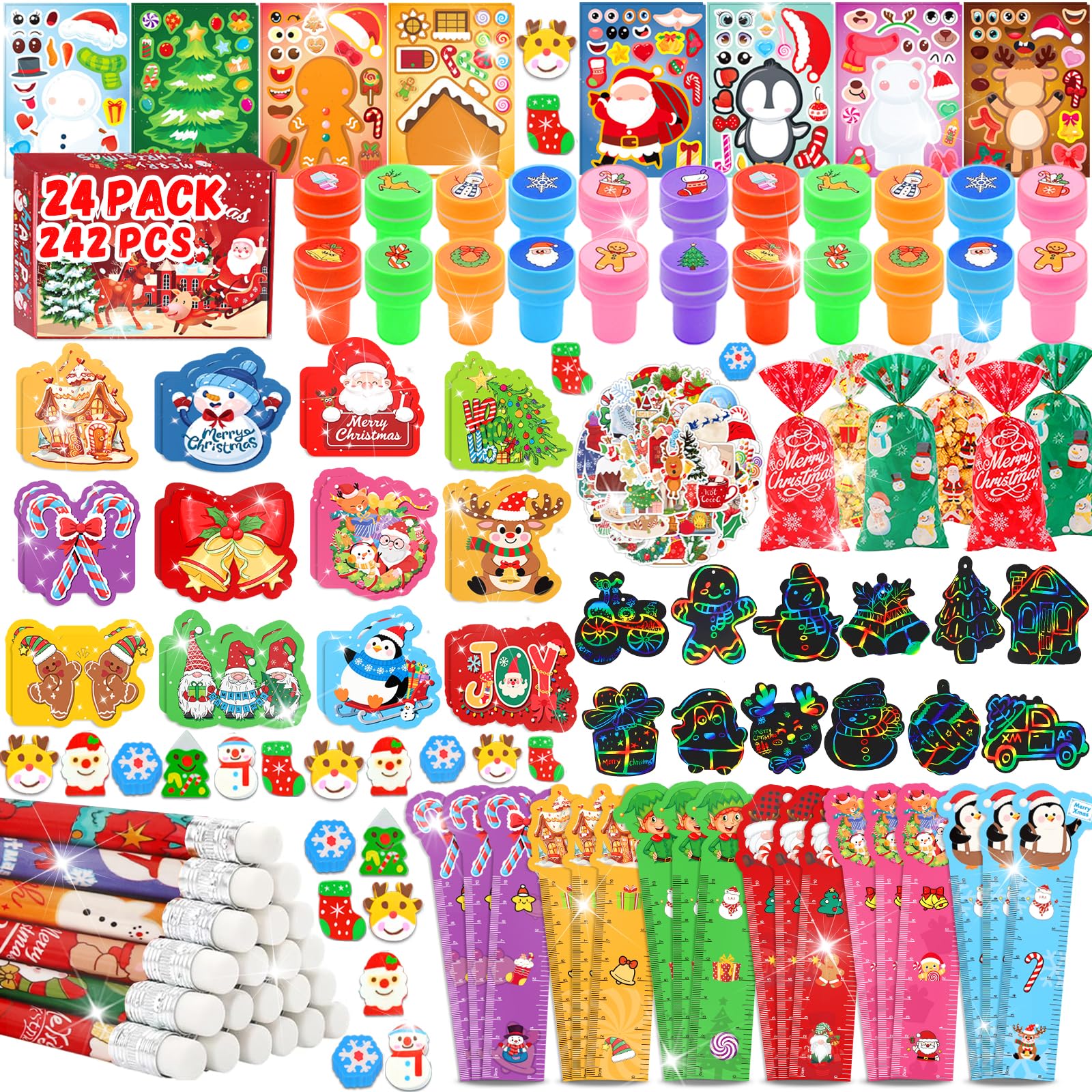 Bluegogo Christmas notebooks set for festive classroom activities and creative journaling.