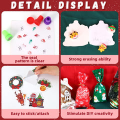 Bluegogo Christmas rulers for precise drawings during seasonal projects.