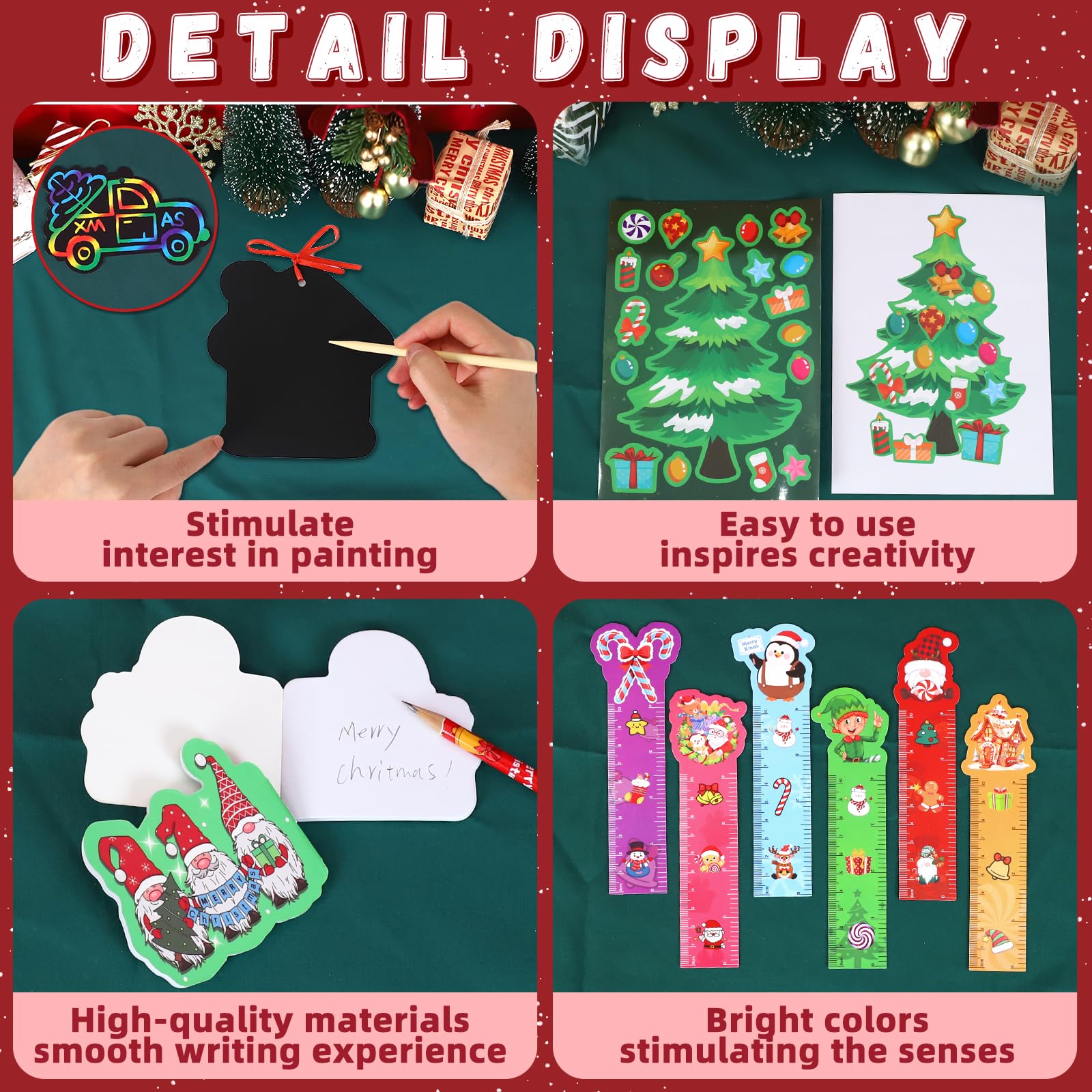 Bluegogo Christmas stamps for interactive learning and festive classroom activities.
