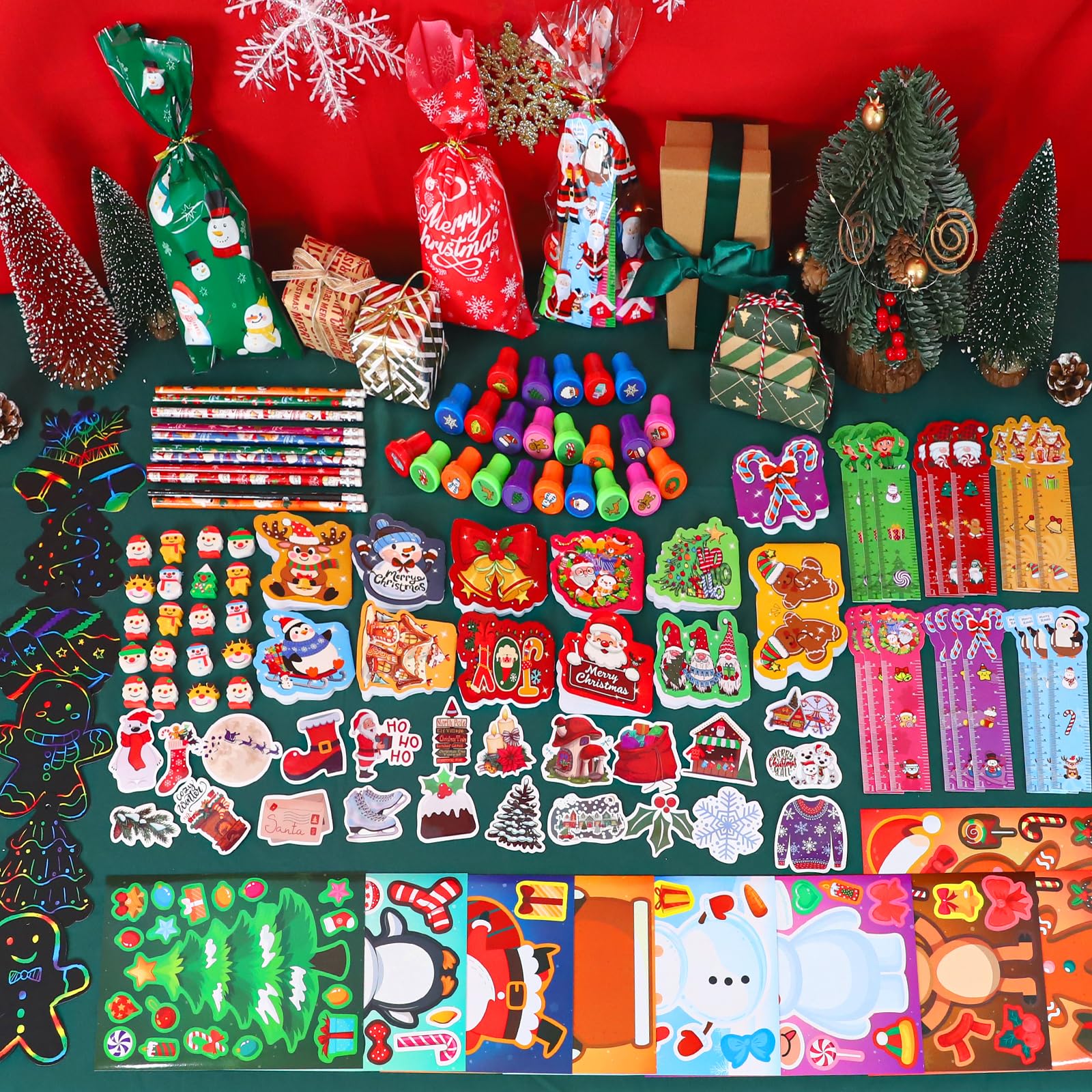Bluegogo Christmas stickers pack to decorate notebooks and reward effort.