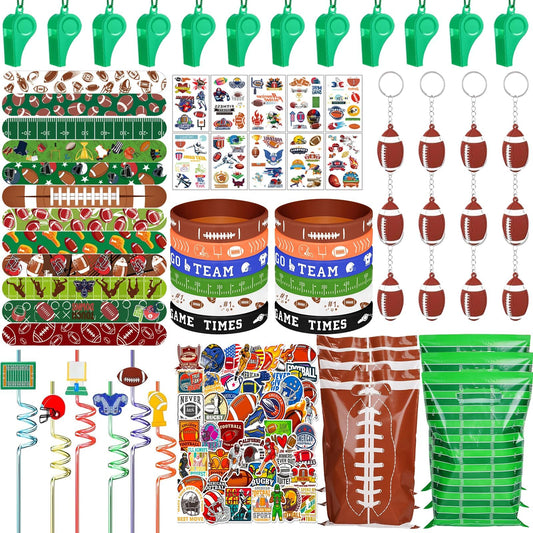 Bluegogo football silicone bracelets brighten kids party outfits