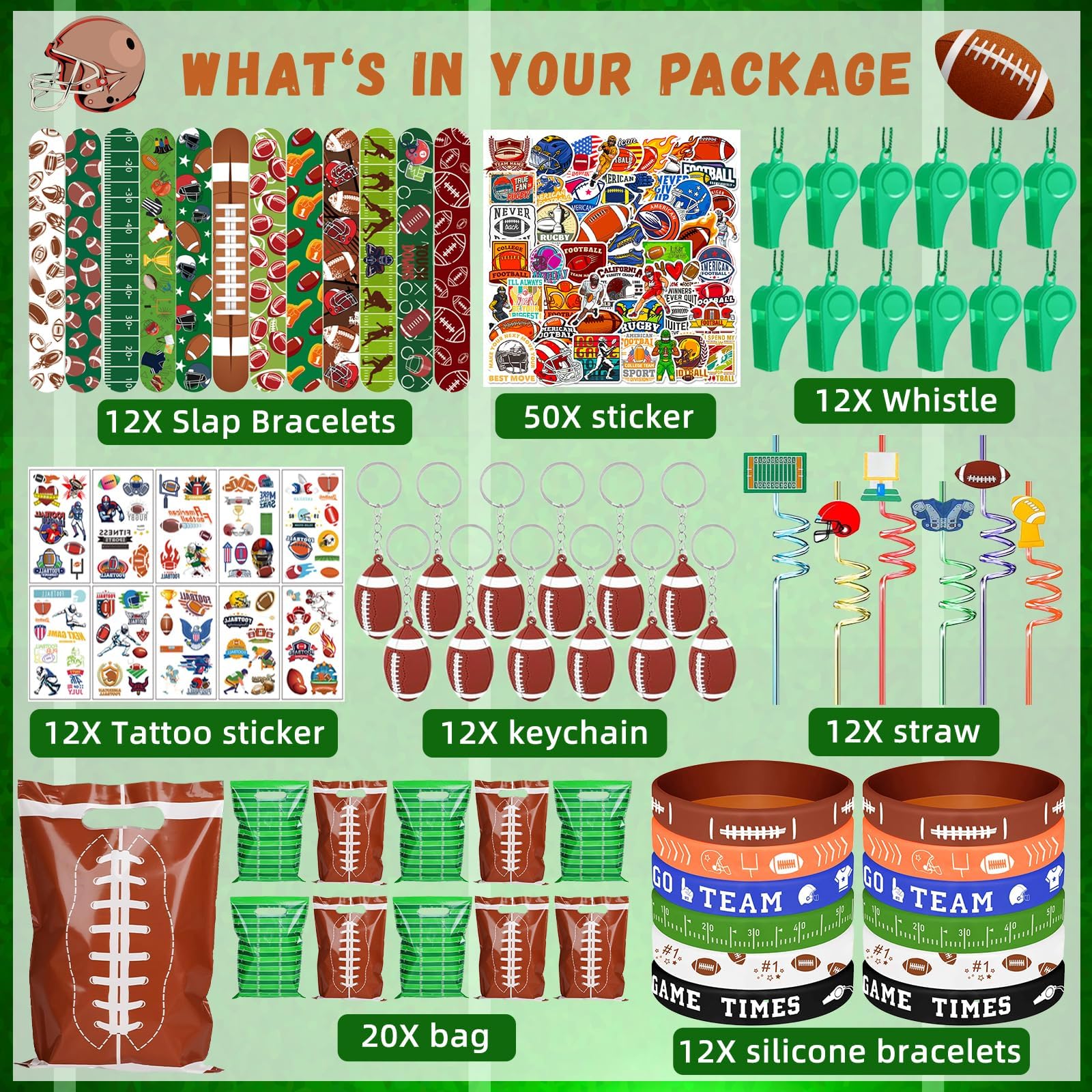 Bluegogo football keychains spark team spirit and easy bag decorations