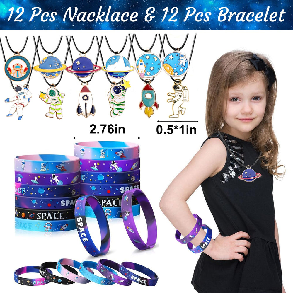 Bluegogo space tattoo stickers add vibrant party accents.