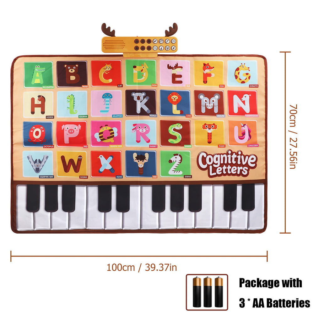 Bluejay Baby Piano Mat folds compactly for easy storage and portability.