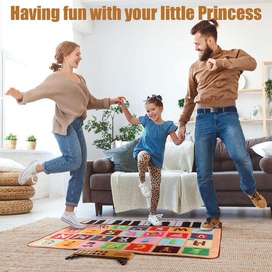 Bluejay Baby Piano Mat offers six instrument sounds for interactive musical exploration.