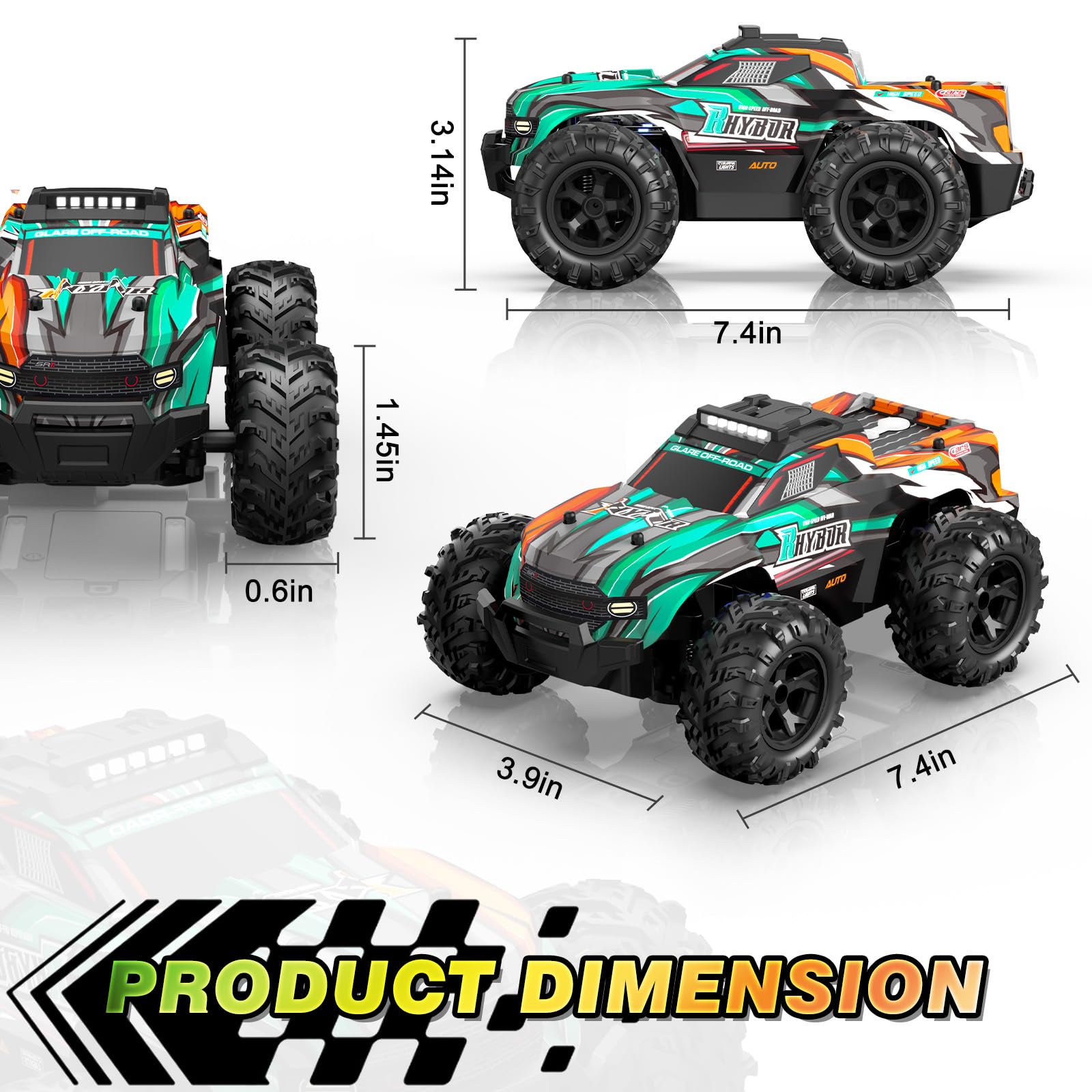 BlueJay RC car 70-minute runtime supports extended backyard sessions.
