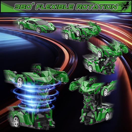 Bluejay Transform RC car with 2.4GHz controller for smooth multi-car racing.