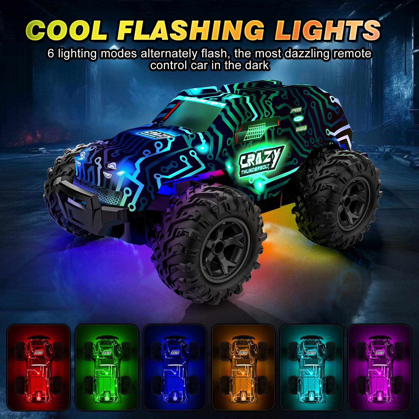 BLUEJAY RC car ABS chassis delivers durability for rough off-road play
