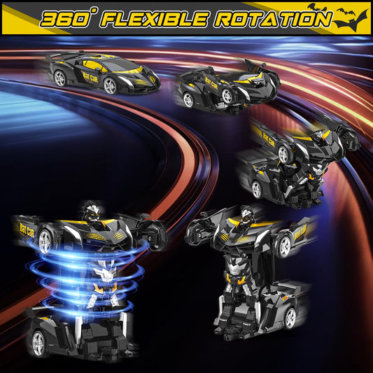 BlueJAY Transform RC Car using 2.4GHz for smooth multi-car racing.