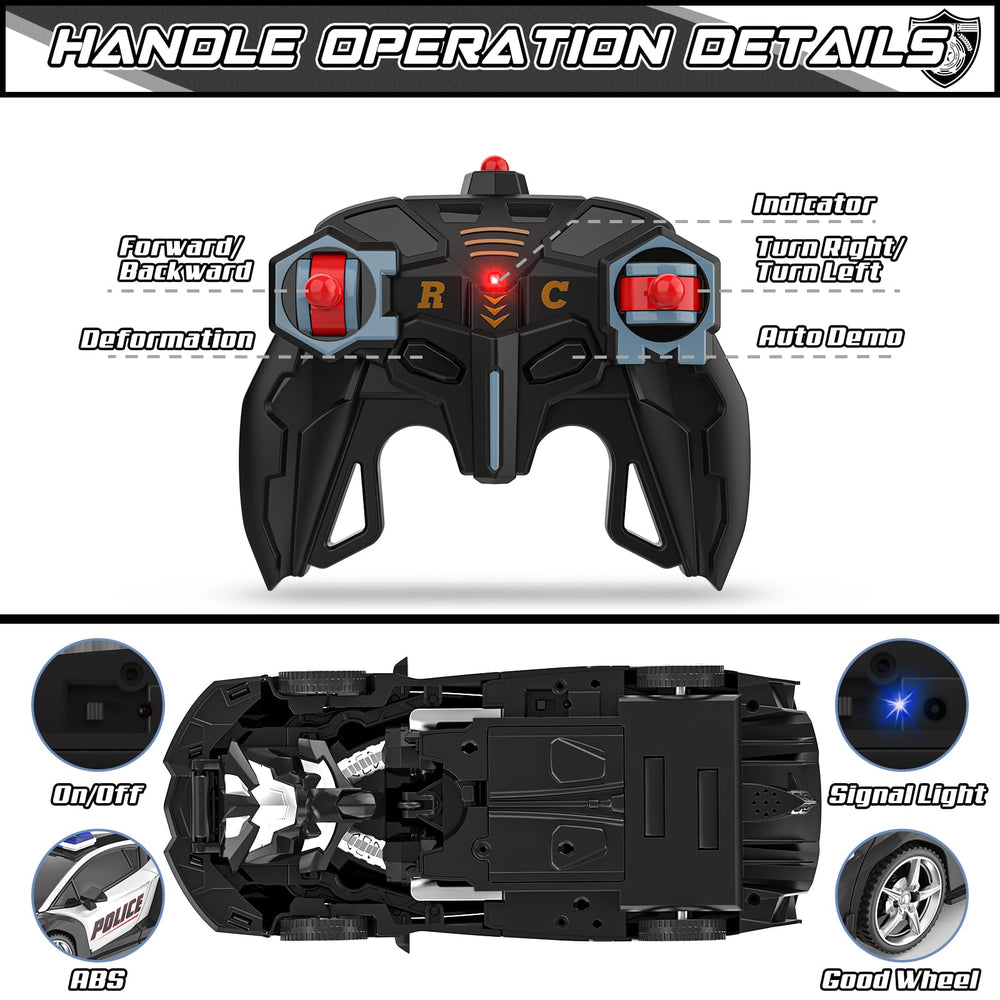 BLUEJAY Transform RC Car battery pack enabling longer play sessions.